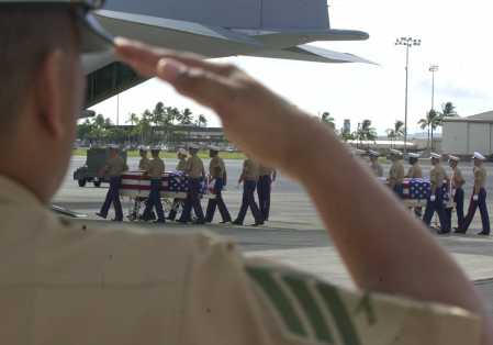 Marine Raiders Return Home PHOTO